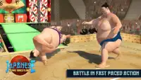 Japanese Sumo Wrestling - Wrestling Games Fighting Screen Shot 1
