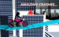 Stikmen motocykl 3D Screen Shot 2
