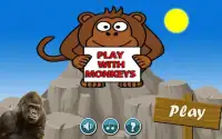 crazy monkey games Screen Shot 3