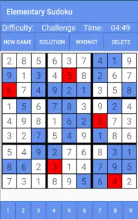 Elementary Sudoku Screen Shot 2