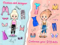 DIY Paper Doll Chibi DressUp Screen Shot 0