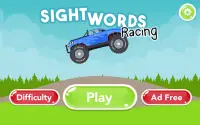 Sight Words Kids Racing Screen Shot 0