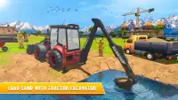 Simulador de tractor excavadora pesada Screen Shot 0