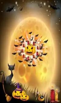 Witch Halloween Puzzle Game Screen Shot 0