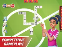 Dominoes Striker: Play Domino with a Soccer blend Screen Shot 13