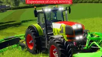 Real Ağır Traktör Çiftçilik Simülatör Sürücü 3d Screen Shot 2