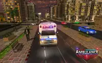 الإسعاف القيادة محاكي 2018 - ألعاب الإنقاذ Screen Shot 5