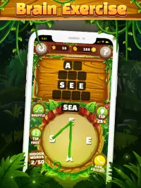 Word Jungle: Word Games Puzzle Screen Shot 9