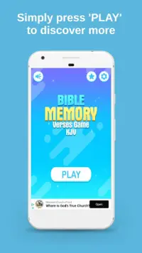 Bible Memory Verses Game - KJV - Free and offline. Screen Shot 0
