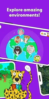 Earth Cubs - Educational Games Screen Shot 1