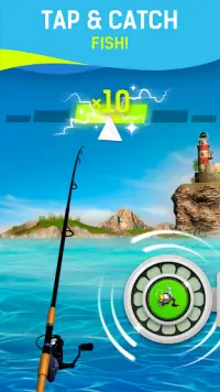 Grand Fishing Game: fish hook Screen Shot 0