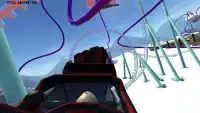 Theme Park With Roller Coaster Screen Shot 3