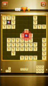 New Golden Block Puzzle Mania 2020 Screen Shot 2