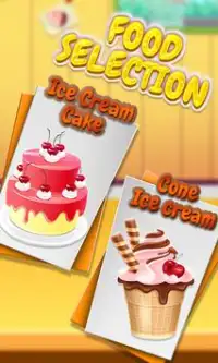 आइस क्रीम केक मास्टर शेफ 🍦: पाक कला खेल बच्चे Screen Shot 2