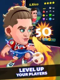 Head Soccer Heroes 2018 - फुटबॉल गेम Screen Shot 7