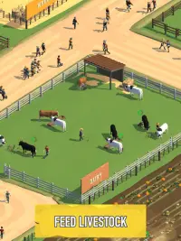 Idle Farm 3d: ビジネスエンパイア Screen Shot 2