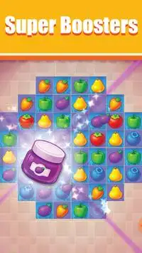Fruits Crush Match 3 Puzzle - Pop Toys and candies Screen Shot 0