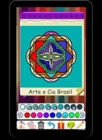 Livro de Colorir Mandalas- Arte e Cia Brasil Screen Shot 12