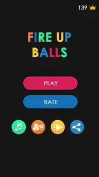 Fire Up Balls - Free Arcade to Break Blocks Bricks Screen Shot 0