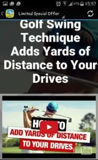 Golf Swing Technique Screen Shot 2