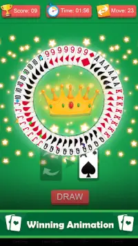 Pyramid solitaire games for free - solitaire 13 Screen Shot 2