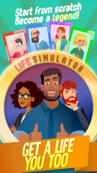 Real Life Simulator Sim RPG Screen Shot 0