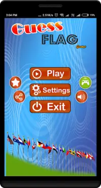 Guess Flags Game - Find Flags Country Quiz Game Screen Shot 0