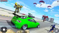 Extreme Flying Robot Car Games Screen Shot 3