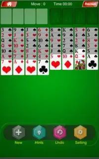 Solitaire FreeCell Screen Shot 0