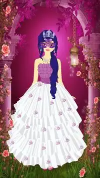 Princess Prom Dress Up Game Screen Shot 0