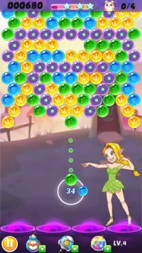 Bubble Fairy pop Match Screen Shot 0