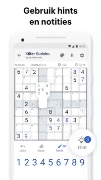 Killer sudoku van Sudoku.com Screen Shot 6