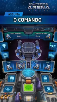 Batalhas PvP online de Controle da Galáxia: Arena Screen Shot 10