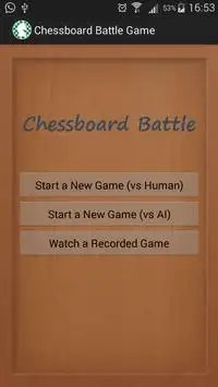 Chess Battle Game Screen Shot 0