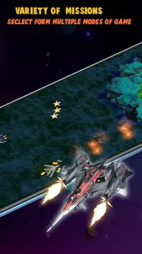 Spaceships Shooter: Free Alien Shooter War Game Screen Shot 2