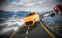 Coche real simulador de conducción-mega Racing 3D Screen Shot 1