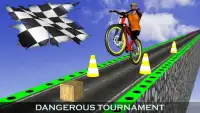 Niemożliwe BMX Stunts Racer 2017: Niebezpieczne Screen Shot 3