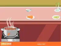 cooking spaghitti meatball game Screen Shot 4