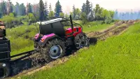 pertanian menarik traktor gila sopir Screen Shot 0