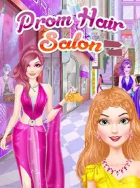 Prom Hair Salon Game For Girls Screen Shot 0
