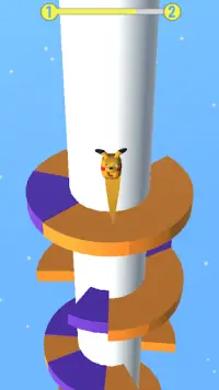 Helix Pika- Jump Down down Screen Shot 0