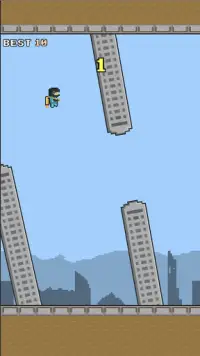 Flappy Man - Jetpack Screen Shot 0