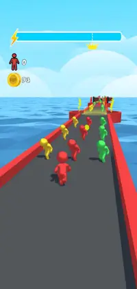 Color Man Rush - تشغيل لا نهاية له Screen Shot 6