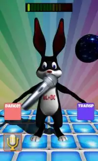 Pet Dancing Talking Rabbit 3D Screen Shot 3
