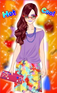 Puppe-Make-up - Summer Fashion-Spiele Screen Shot 1