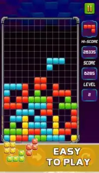 Brick Classic Puzzle - Game Tetris Screen Shot 2