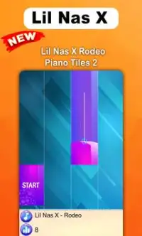 Lil Nas X Old Town Road Piano Tiles Screen Shot 2