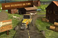 Farming Tractor Animal Cargo Transport Screen Shot 3