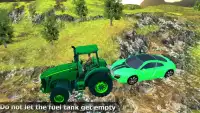 Offroad Tractor Pull Car Sim - Chained Tractor 3D Screen Shot 5