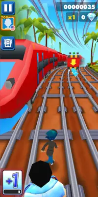 Sonic Boy Runner - Subway Screen Shot 3